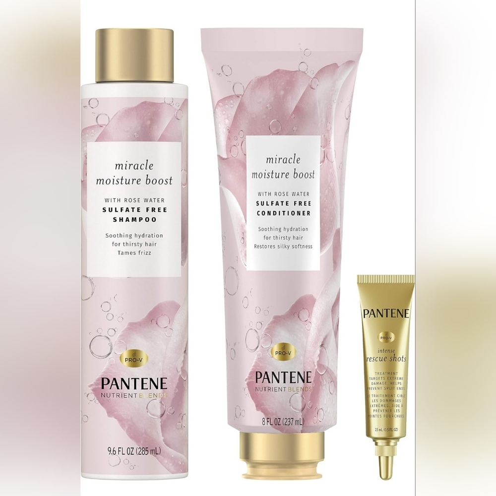 Pantene Shampoo and Conditioner Set and Treatment